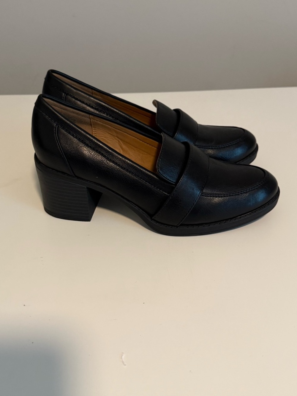 Black Penny Loafers - Picture 4 of 7